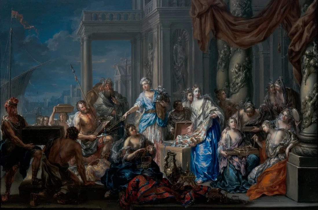 Achille tra le figlie di Licomede